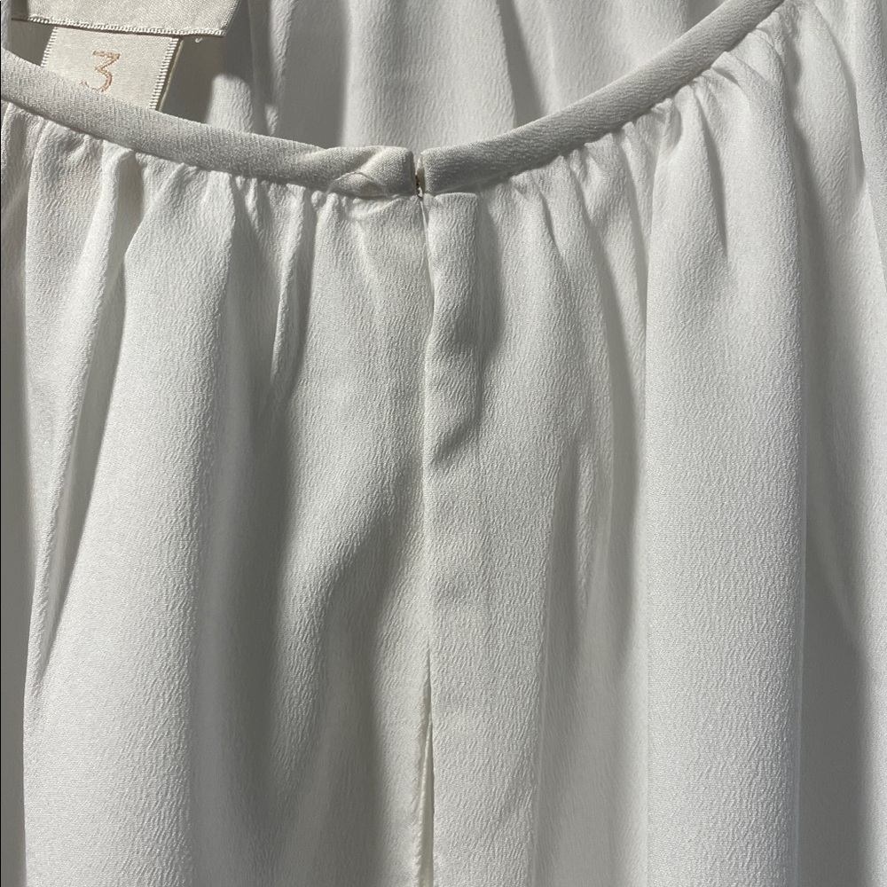 Chico's Elegant White Blouse - Picture 5 of 6